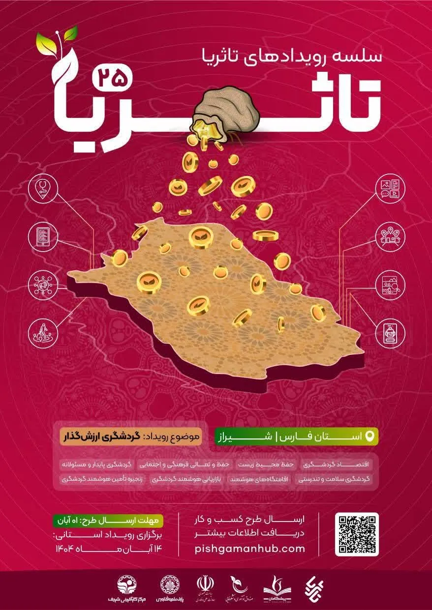 سلسله رویدادهای ملی تاثُریا | مسیری برای توسعه زیست‌بوم فناوری و نوآوری کشور از طریق اتصال هدفمند شرکت‌های فناور به ظرفیت‌های ملی